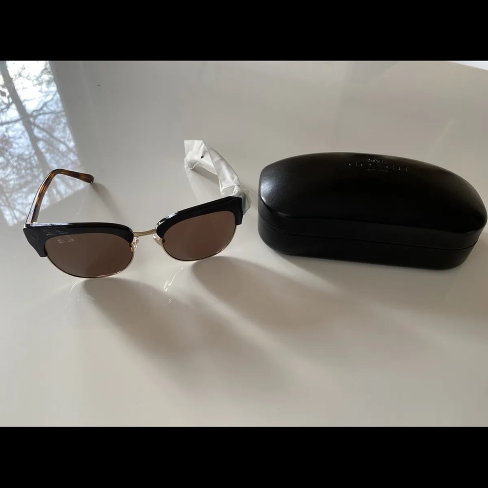 NWT COACH POLARIZED WOMEN'S SUNGLASSES HC8262 MULTI - Picture 2 of 10